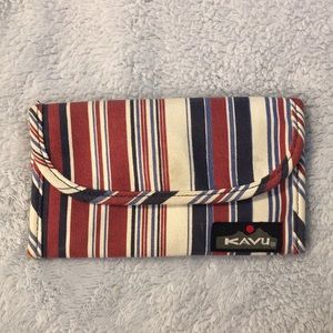 Striped KAVU Wallet